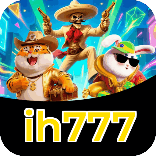 Interface do aplicativo ih777 mostrando jogos disponíveis no iOS e Android
